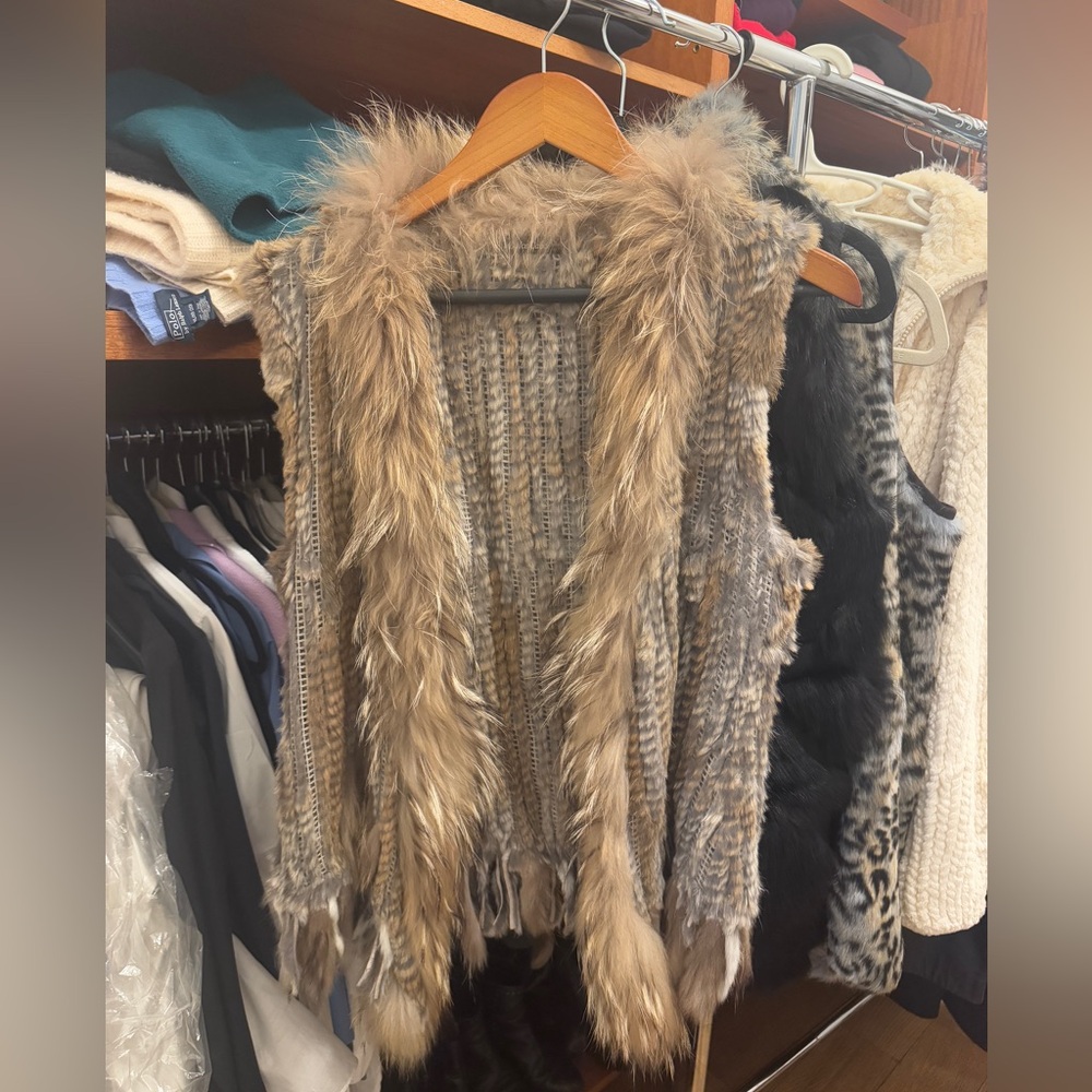 Rabbit Fur Vest